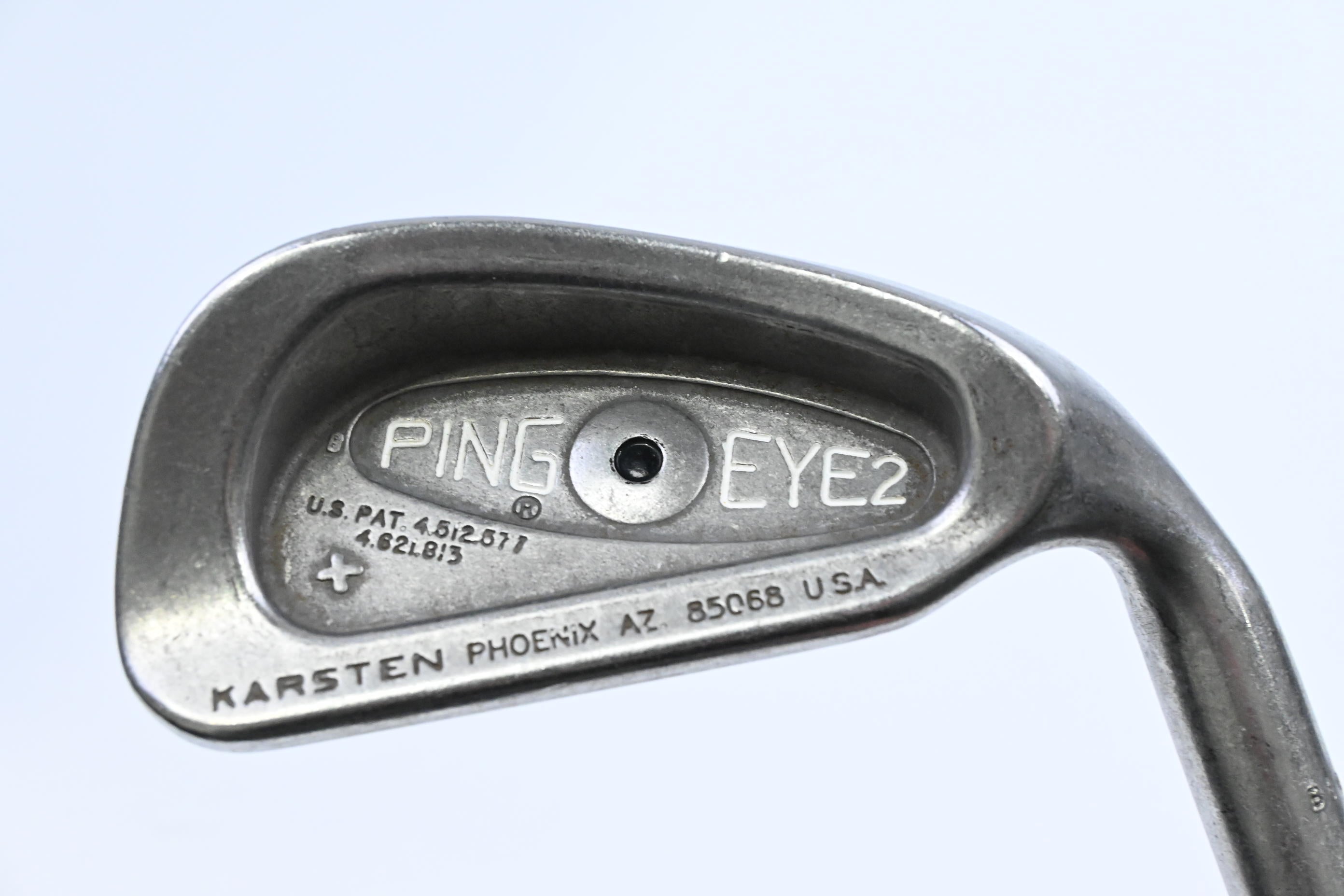 Fer 6 Ping Eye 2 Points Noirs - Tige Acier ZZ Lite Stiff Droite - Homme