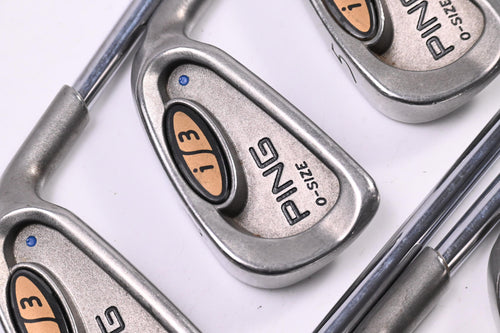 Ping i3 O-Size Irons / 3-PW+SW / Blue Dot / Stiff Flex Ping Cushin Shafts