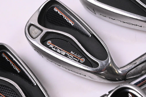 Left Hand Nicklaus Polarity Irons / 5-PW+SW / Regular Flex Nicklaus Shafts