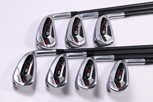 Ping G410 Irons / 5-PW+SW / Blue Dot / Regular Flex Ping Alta CB Red Shafts