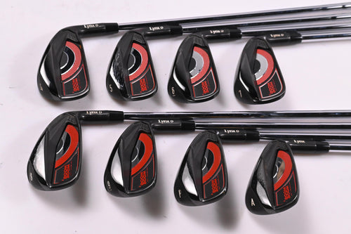 Lynx Boom Boom Irons / 4-PW+GW / Regular Flex Lynx Shafts