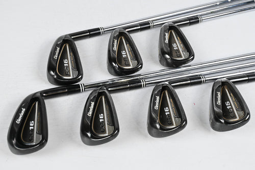 Cleveland CG16 Black Pearl Irons / 4-PW / Regular Flex Traction 85 Shafts