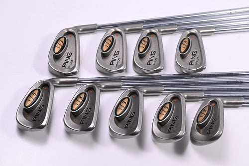 Ping i3 O-Size Irons / 3-PW+SW / Brown Dot / Stiff Flex Ping Cushin Shafts