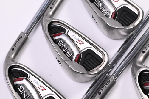 Ping G20 Irons / 5-PW+SW / Black Dot / Regular Flex Ping CFS Shafts
