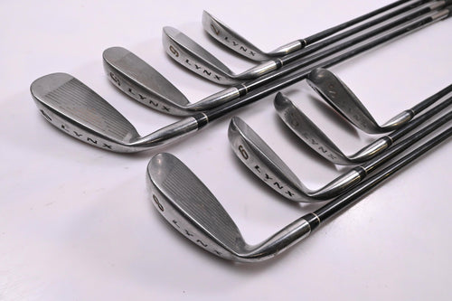 Lynx Black Cat Irons / 4-PW+SW / Regular Flex Lynx Shafts