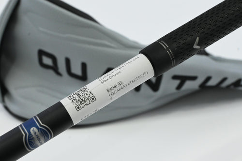 Callaway Quantum Triple Diamond Max Driver / 10.5 Degree / Senior Flex Vanquish 4