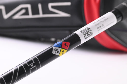 Left Hand Taylormade Stealth Plus Driver / 9 Degree / Stiff Flex HZRDUS Black 70