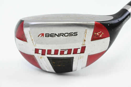 Benross Quad #2 Hybrid / 17 Degree / Stiff Flex Aldila Hot Core Shaft