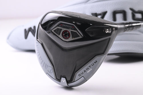 Callaway Quantum Max Driver / 9 Degree / Stiff Flex Denali Silver 50 Shaft