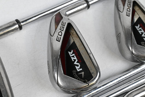 Callaway RAZR Edge Irons / 5-PW+SW / Uniflex Callaway RAZR Shafts