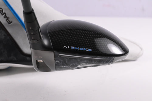 Callaway Paradym Ai Smoke Max Driver / 9 Degree / Stiff Flex HZRDUS Smoke iM10