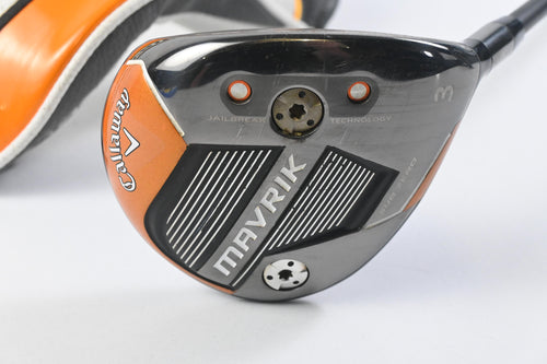 Callaway Mavrik #3 Wood / 15 Degree / Stiff Flex Aldila Rogue White 70 Shaft