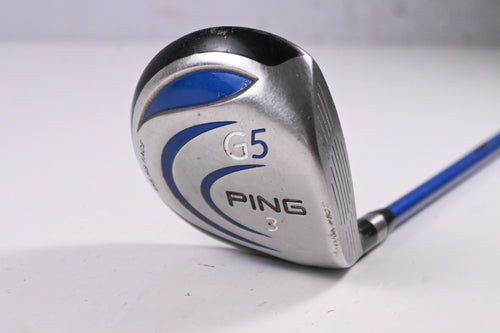 Ping G5 #3 Wood / 13 Degree / Stiff Flex Grafalloy Blue Shaft