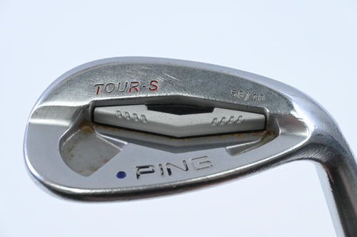 Ping Tour-S Lob Wedge / 58 Degree / Blue Dot / Regular Flex Steel Shaft