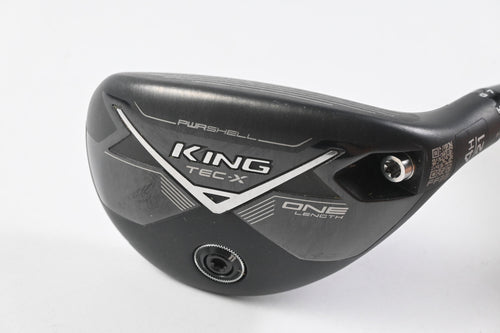 Cobra King Tec-X One Length #4 Hybrid / 21 Degree / Stiff Flex KBS PG 105 Shaft