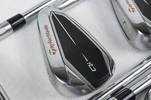Taylormade Qi Irons / 5-PW+GW / Stiff Flex Dynamic Gold MID 115 S300 Shafts