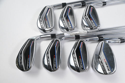 Cobra King F7 One Length Irons / 5-PW+GW / Regular Flex Cobra King F7 Shafts