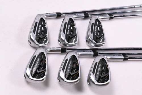 Cobra LTDx Irons / 5-PW / Regular Flex KBS Tour Shafts