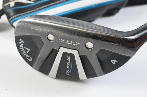 Callaway Rogue #4 Hybrid / 21 Degree / Stiff Flex Aldila RIP Phenom 85 Shaft