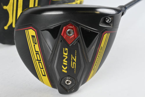 Cobra King Speedzone Driver / 9 Degree / Stiff Flex HZRDUS Smoke Yellow 60 Shaft