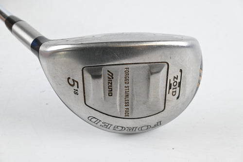 Left Hand Mizuno T-Zoid Forged #5 Wood / 18 Degree / Stiff Flex Dynamic Gold