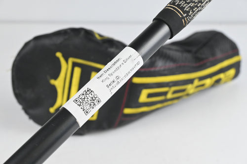 Cobra King Speedzone Driver / 9 Degree / Stiff Flex HZRDUS Smoke Yellow 60 Shaft