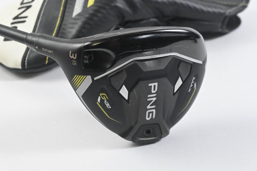Left Hand Ping G430 Max #3 Wood / 15 Degree / Senior Flex Ping Alta CB Black 65