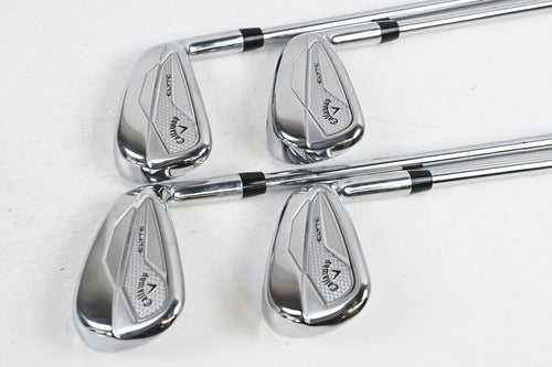 Callaway Elyte Irons / 7-PW / Stiff Flex Vector 90 Shafts