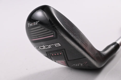 Ladies Cobra Air-X #7 Hybrid / 32 Degree / Ladies Flex Cobra Ultralite 45 Shaft