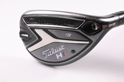 Titleist 818 H1 #3 Hybrid / 19 Degree / Stiff Flex EvenFlow White 90 Shaft