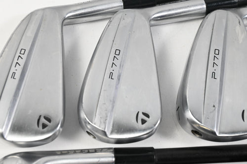 Taylormade P770 Irons / 5-PW / Stiff Flex LA Golf A-Series 105 Shafts