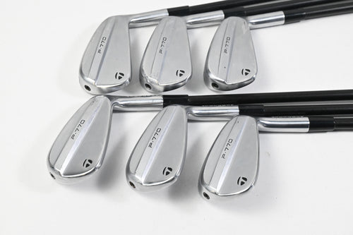 Taylormade P770 Irons / 5-PW / Stiff Flex LA Golf A-Series 105 Shafts
