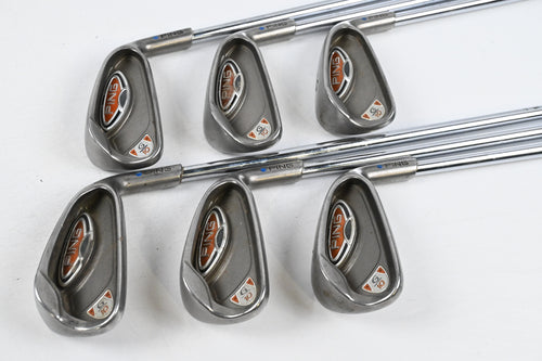 Ping G10 Irons / 4-9i / Blue Dot / Regular Flex Ping AWT Steel Shafts