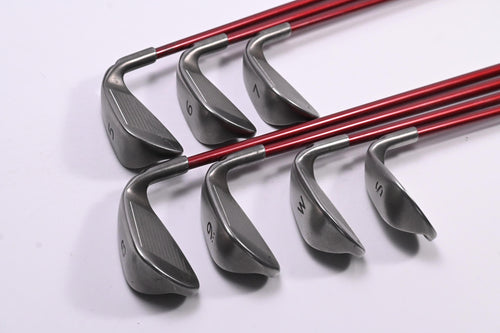 Left Hand Ping K15 Irons / 5-PW+SW / Black Dot / Regular Flex Ping TFC 149 I