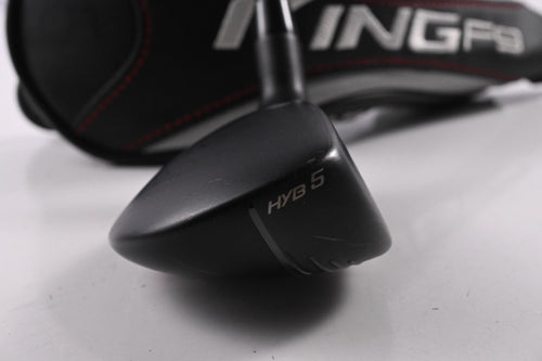Cobra King F9 #5 Hybrid / 24 Degree / Regular Flex Fujikura Atmos Silver 7 Shaft