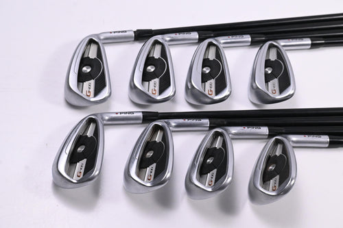 Ping G400 Irons / 5-PW+UW+SW / Red Dot / Regular Flex Ping Alta CB AWT Shafts
