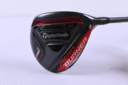 Taylormade Aeroburner Black #3 Wood / 15 Degree / Stiff Flex Speed RUL-Z 60