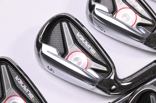 Left Hand Taylormade Burner Irons / 4-PW+SW / Regular Flex Burner 85 Shafts