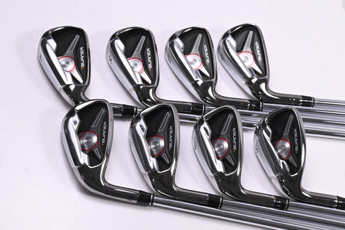 Left Hand Taylormade Burner Irons / 4-PW+SW / Regular Flex Burner 85 Shafts