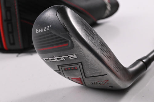 Cobra Air-X #6 Hybrid / 28 Degree / Lite Flex Cobra Ultralite 45 Shaft