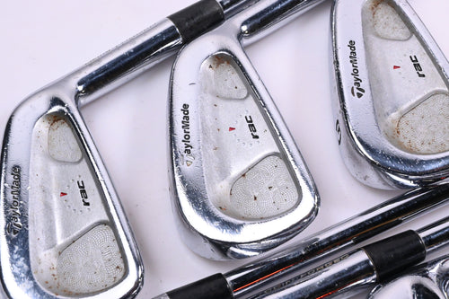 Taylormade RAC CB Coin Forged Irons / 3-9i / X-Flex Steel Shafts