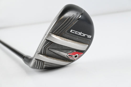 Left Hand Cobra King F9 #5 Hybrid / 24 Degree / Regular Flex Fujikura Atmos Black
