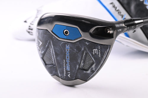 Callaway Paradym Ai Smoke Max D #3 Wood / 15 Degree / Senior Flex Cypher 50