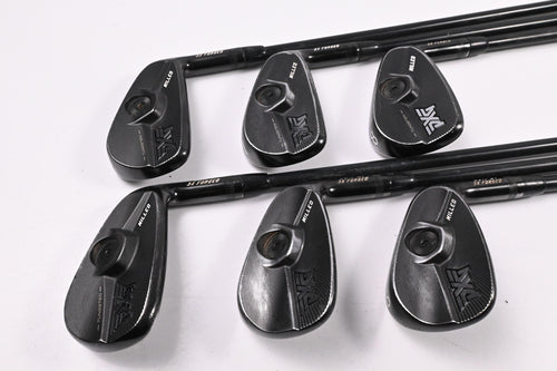 PXG 0317 T Milled Irons / 6-PW+GW / Stiff Flex KBS TGI 80 Shafts