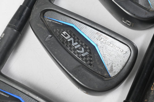 Cobra King Forged Tec Black One Length Irons / 4-PW / Regular Flex AMT Tour