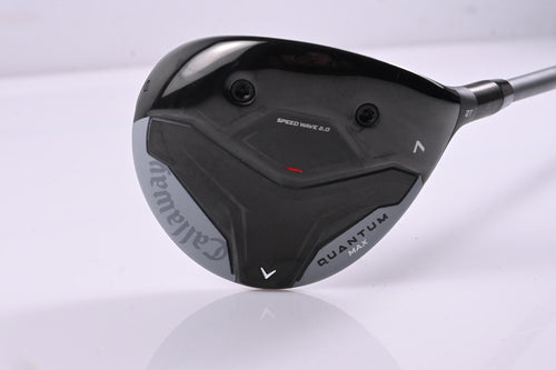 Callaway Quantum Max Fast #7 Wood / 21 Degree / Regular Flex Denali Frost Silver