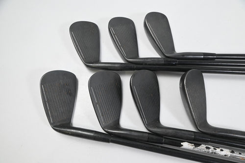 Cobra King Forged Tec Black One Length Irons / 4-PW / Regular Flex AMT Tour