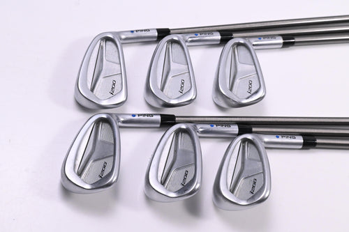 Ping i200 Irons / 5-PW / Blue Dot / Regular Flex Steelfiber i95 Shafts