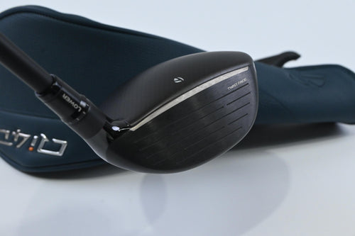 Left Hand TaylorMade Qi4D #5 Wood / 18 Degree / X-Flex TaylorMade Reax White 65