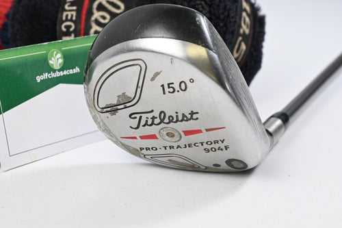 Titleist 904 F #3 Wood / 15 Degree / Uniflex G-Tech Shaft